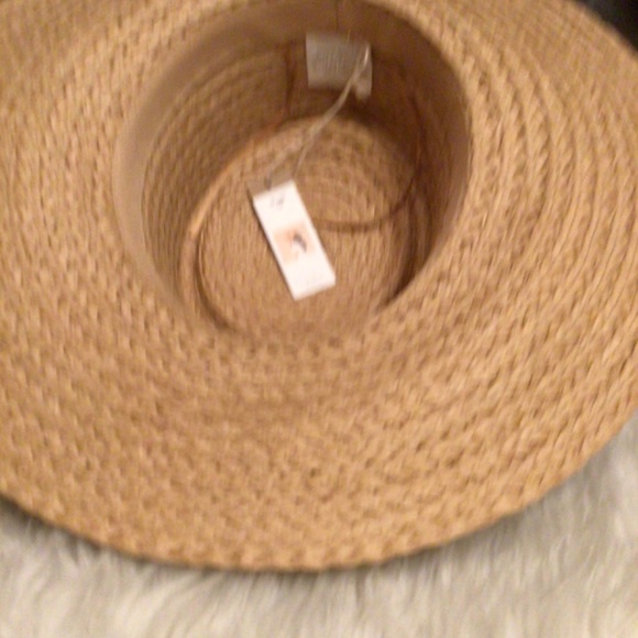 New! Boho Swiss miss straw hat